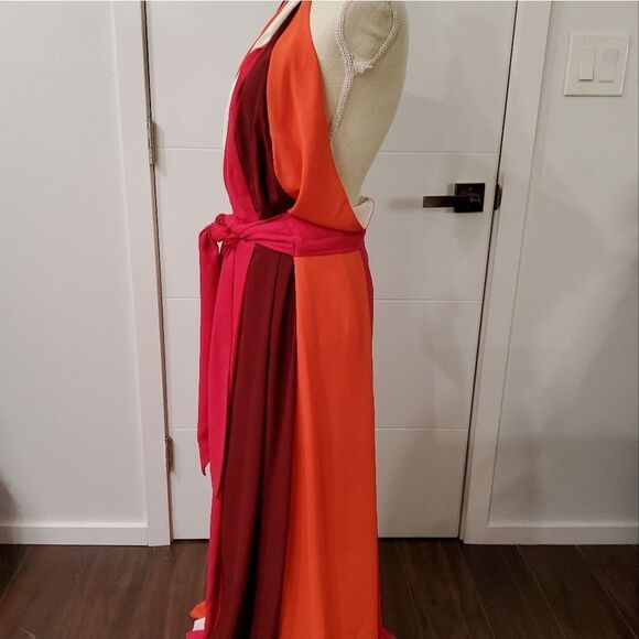 Tommy Hilfiger Women's Zendaya Curve Cross Front Dress Size 18 - Picture 4 of 11